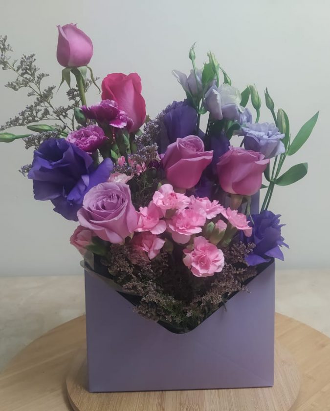 Arreglo de Flores Lila