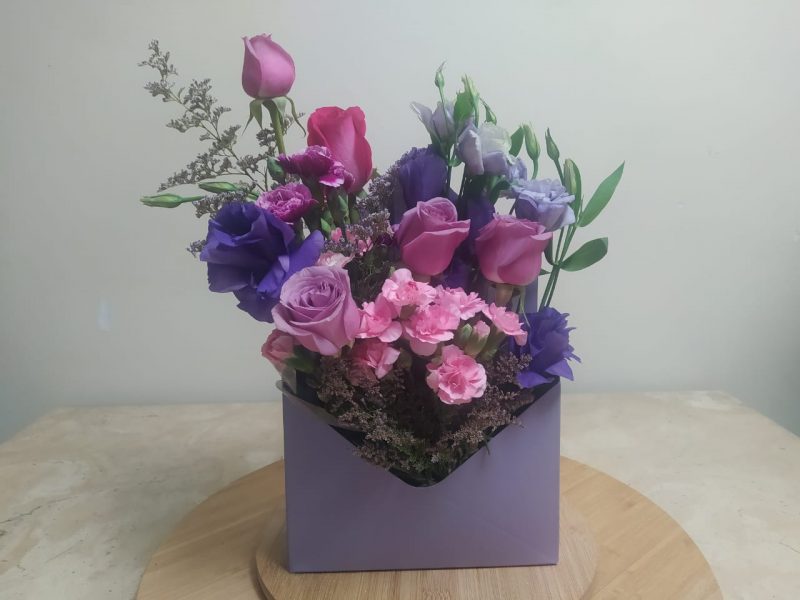Arreglo de Flores Lila