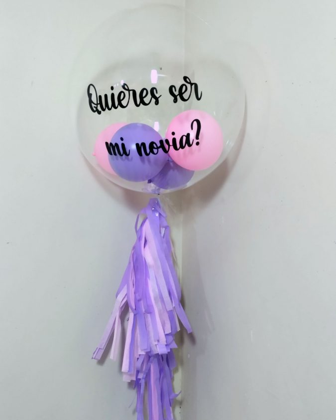 Globo de Helio- ¿Quieres ser mi novia?