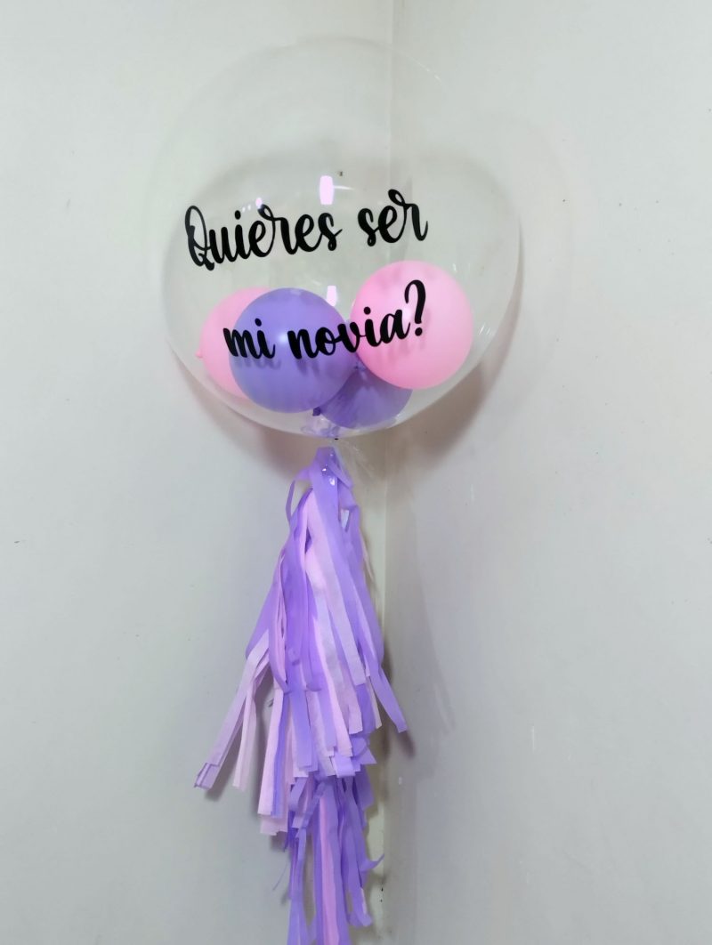 Globo de Helio- ¿Quieres ser mi novia?